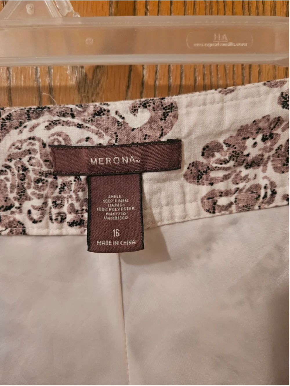Women's Merona A-Line Floral Skirt Size 16 - Picture 2 of 4